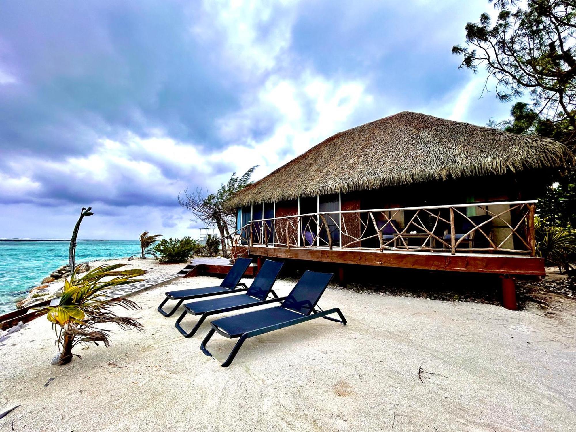 Eden Private Island Tahaa Hotel Patio  Eksteriør billede