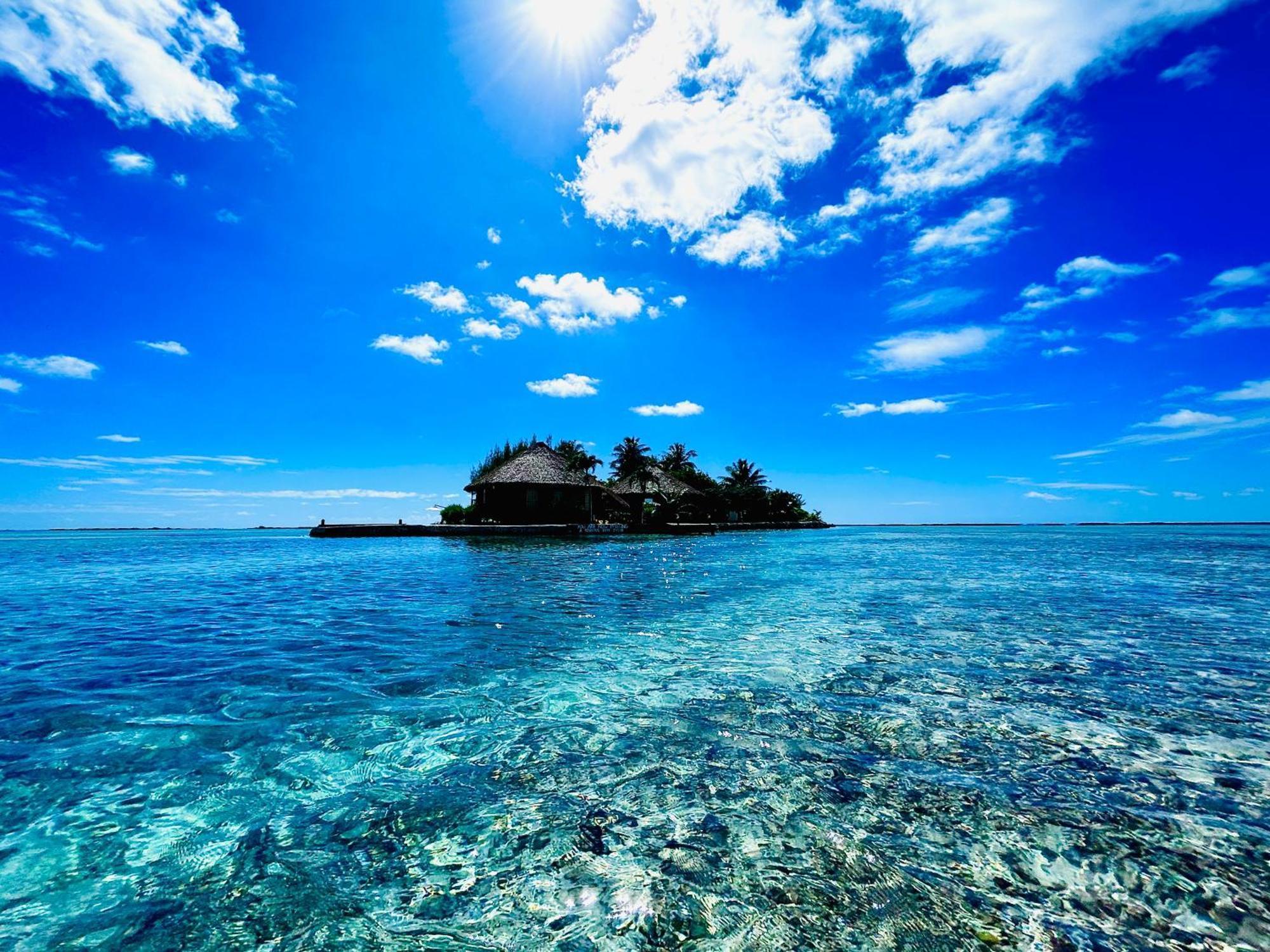 Eden Private Island Tahaa Hotel Patio  Eksteriør billede